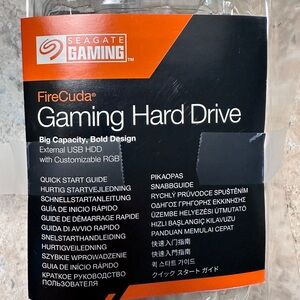 Seagate FireCuda 2TB Gaming Hard Drive
